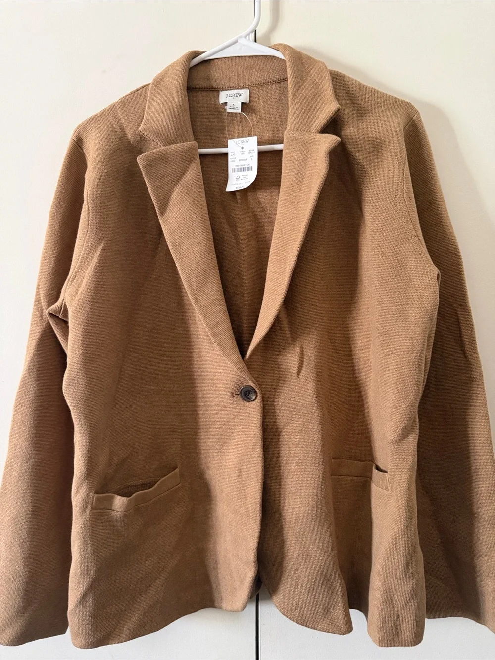 J. Crew Women's Brown Single-Button Blazer
